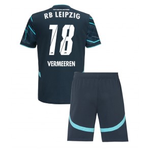 RB Leipzig Arthur Vermeeren #18 Dětské Alternativní dres komplet 2024-25 Krátký Rukáv (+ trenýrky)